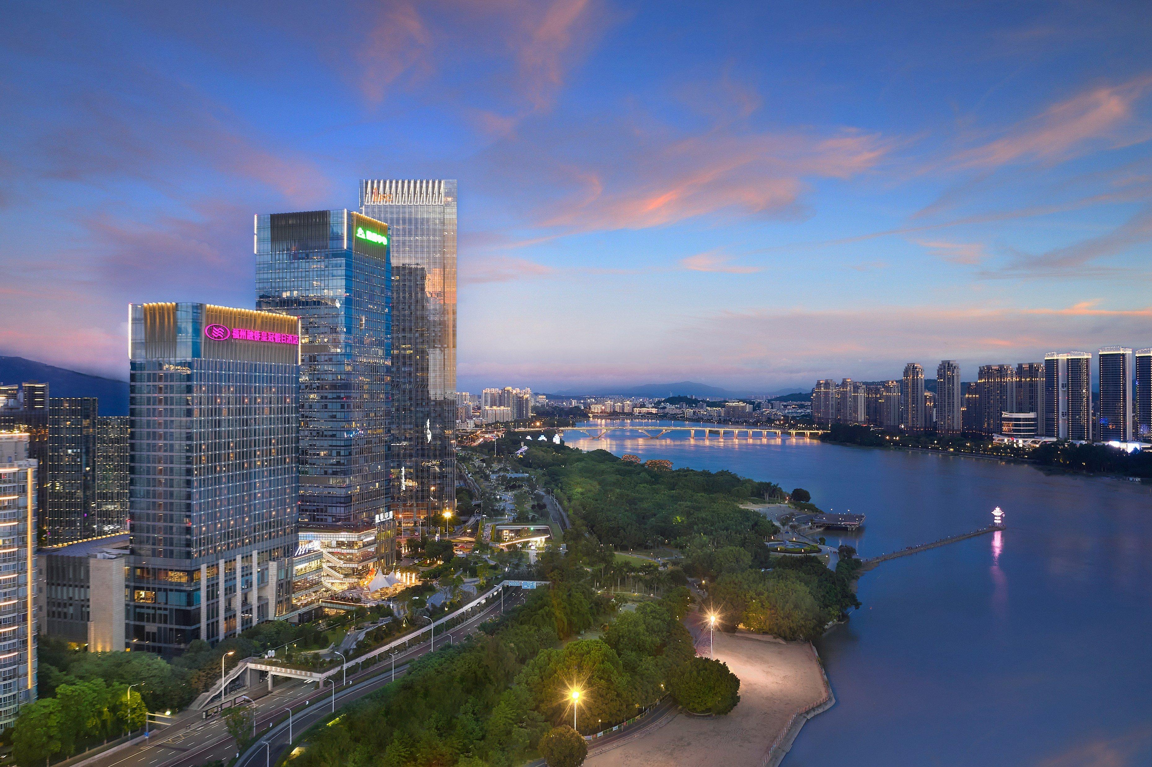 Crowne Plaza Fuzhou Riverside By Ihg Fuzhou (Fujian) Exterior foto
